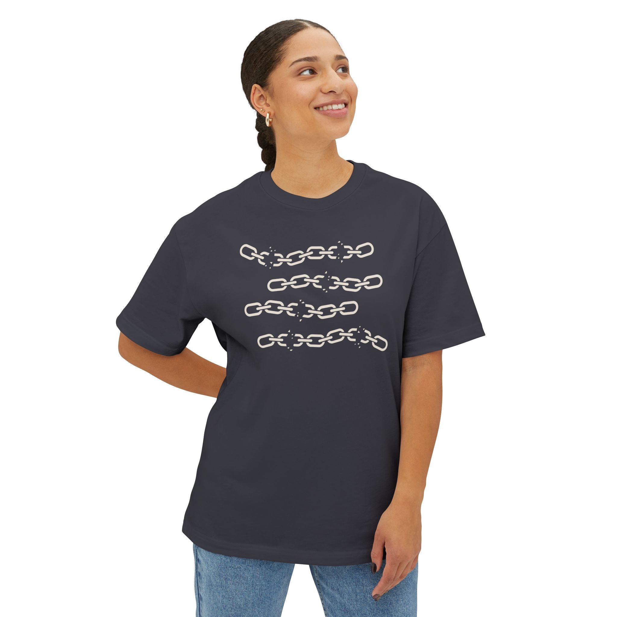 Bob the Drag Queen Harriet Tubman Chains Unisex Oversized Boxy T-Shirt