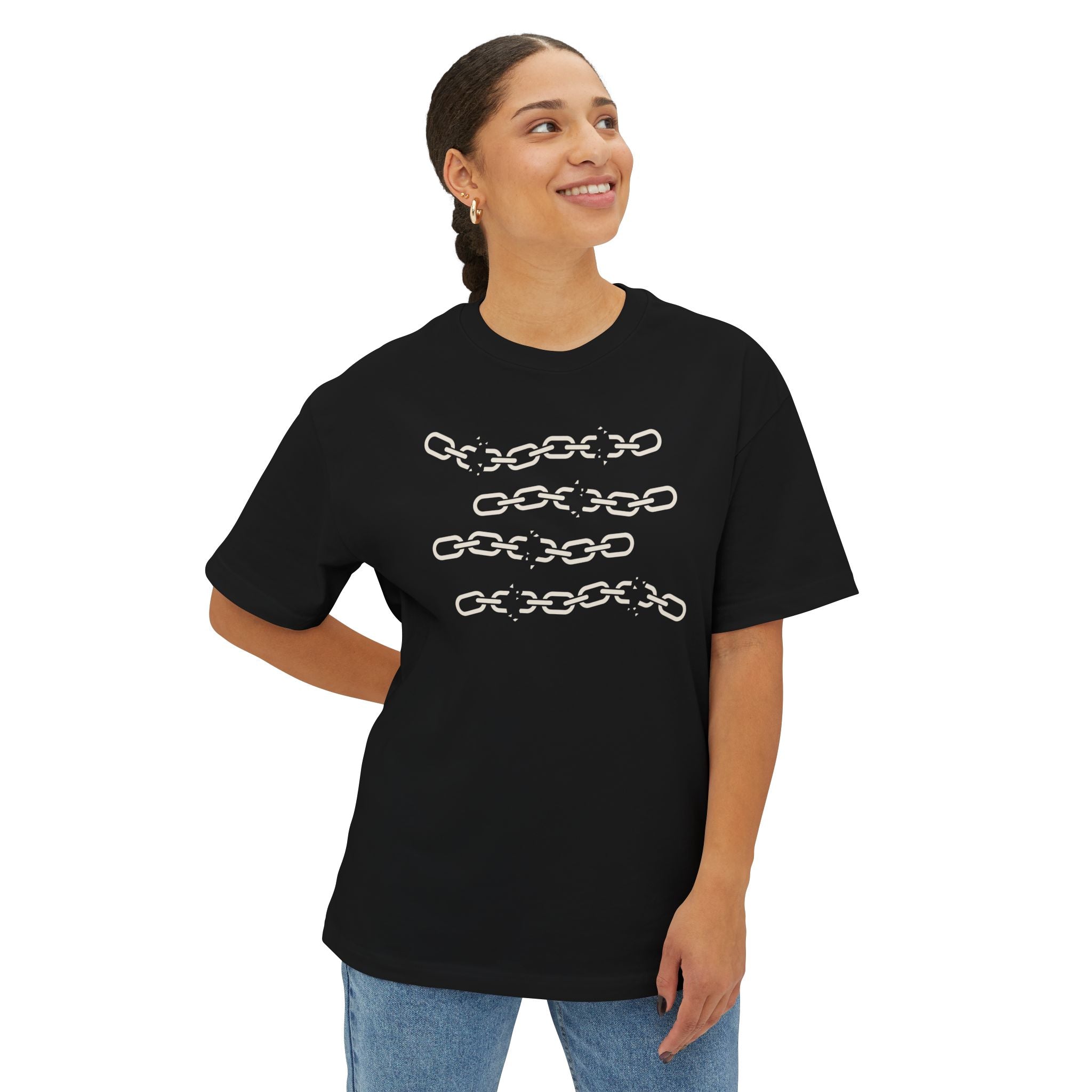 Bob the Drag Queen Harriet Tubman Chains Unisex Oversized Boxy T-Shirt