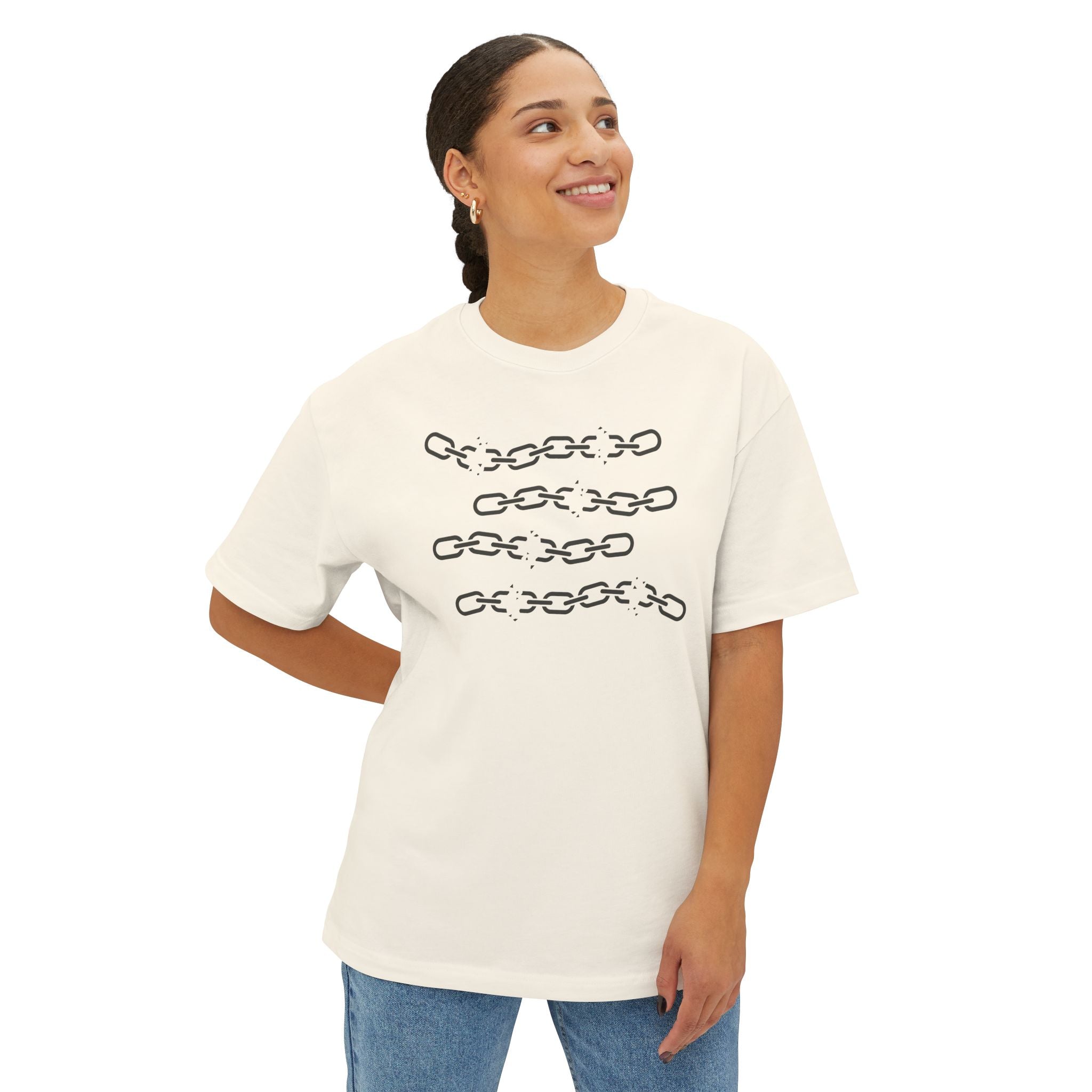 Bob the Drag Queen Harriet Tubman Chains Unisex Oversized Boxy T-Shirt