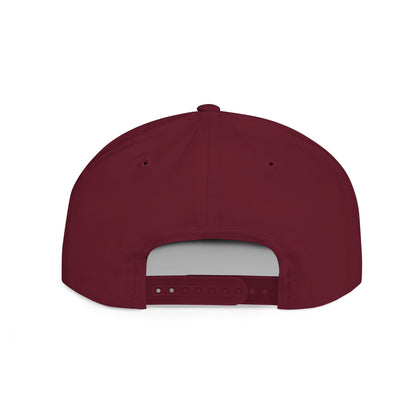 Monét X Change Logo Embroidered Flat Bill Snapback