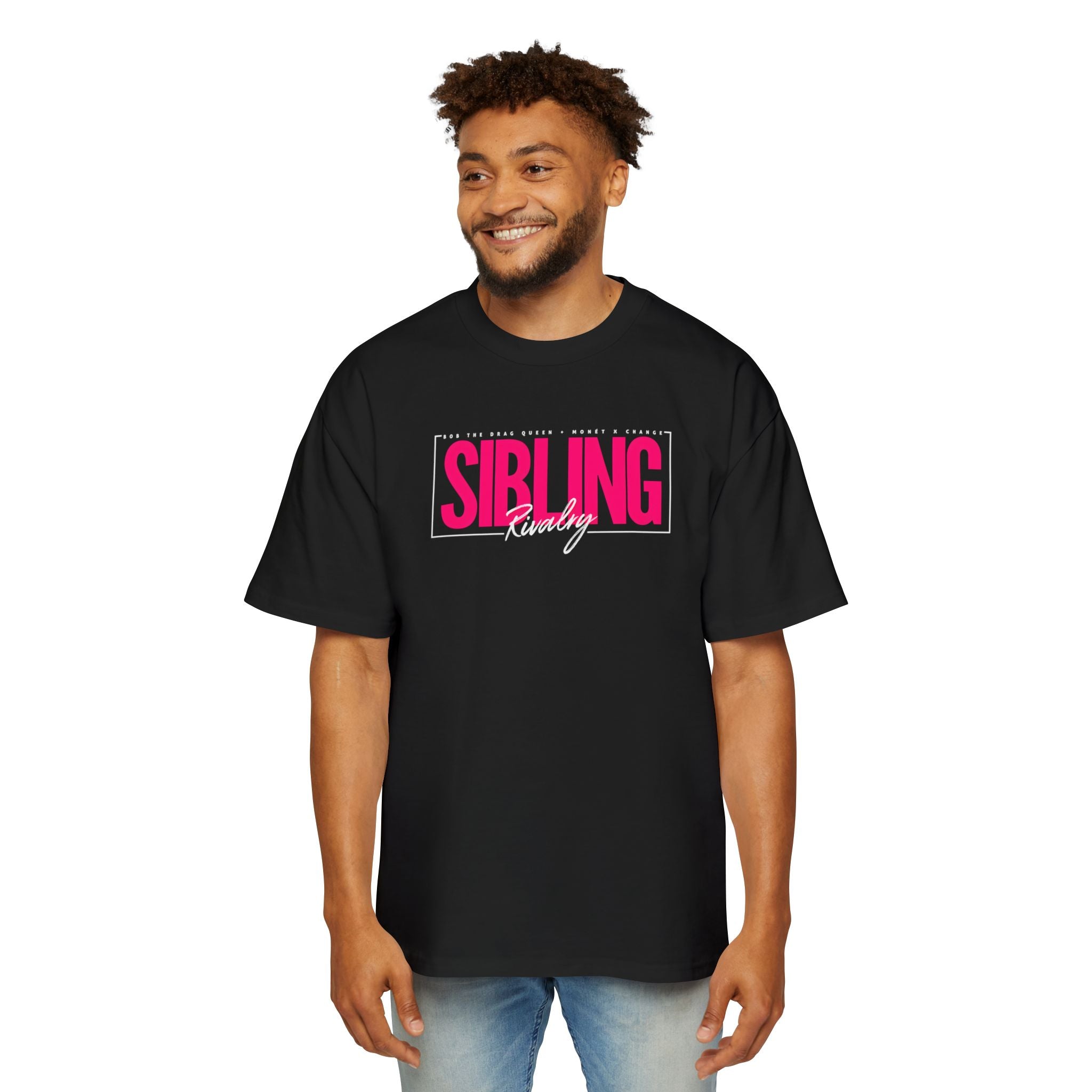 Sibling Rivalry Logo Oversized Boxy Unisex T-shirt