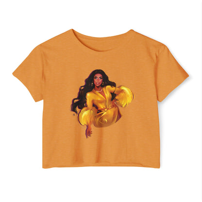 Monét X Change Slumber Party Women's Crop Top T-Shirt