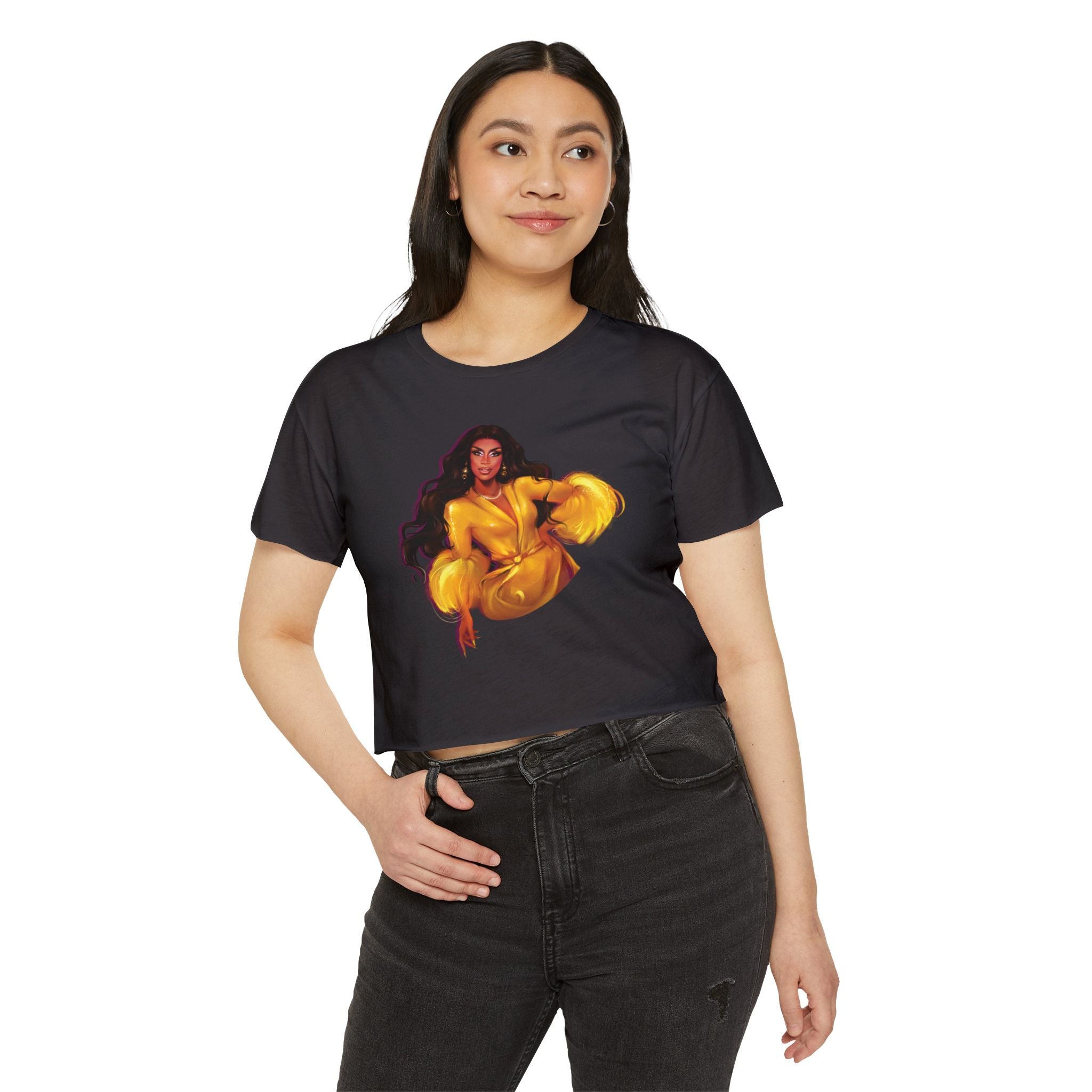 Monét X Change Slumber Party Women's Crop Top T-Shirt