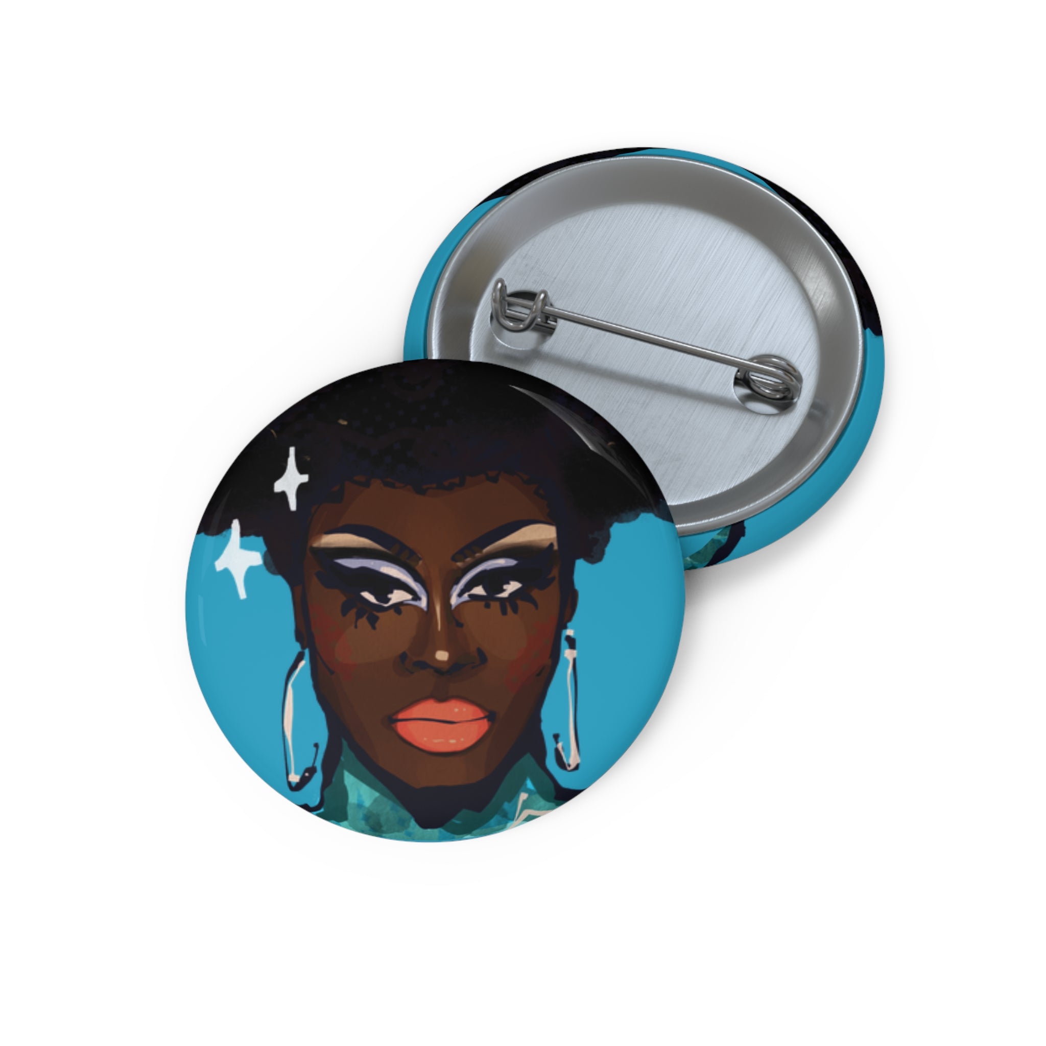 Bob the Drag Queen Sparkle Pin-Back Button