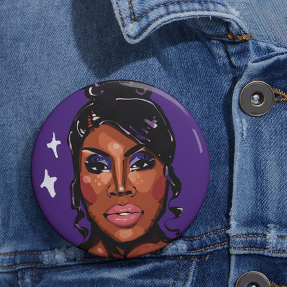 Monét X Change Sparkle Pin-Back Button