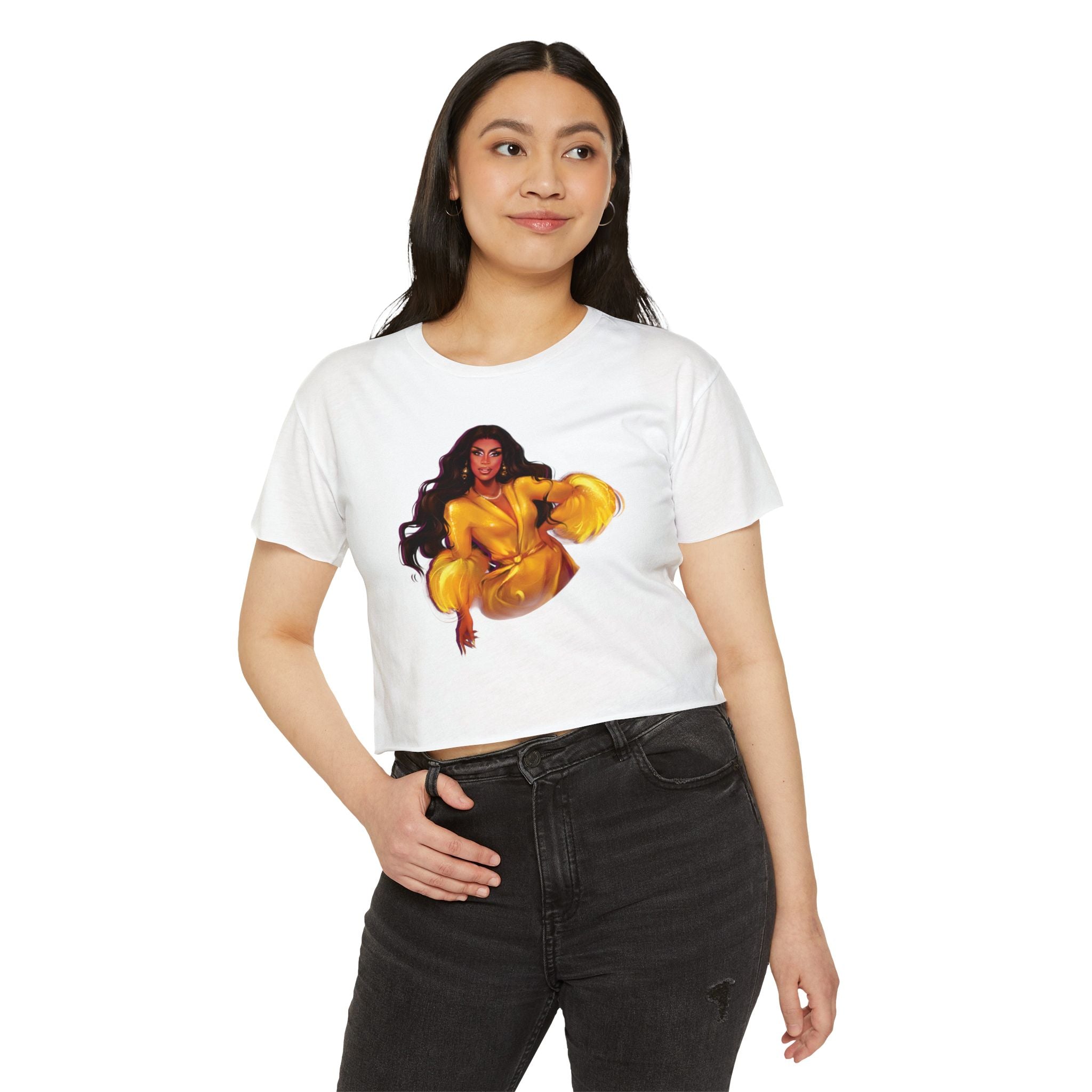Monét X Change Slumber Party Women's Crop Top T-Shirt