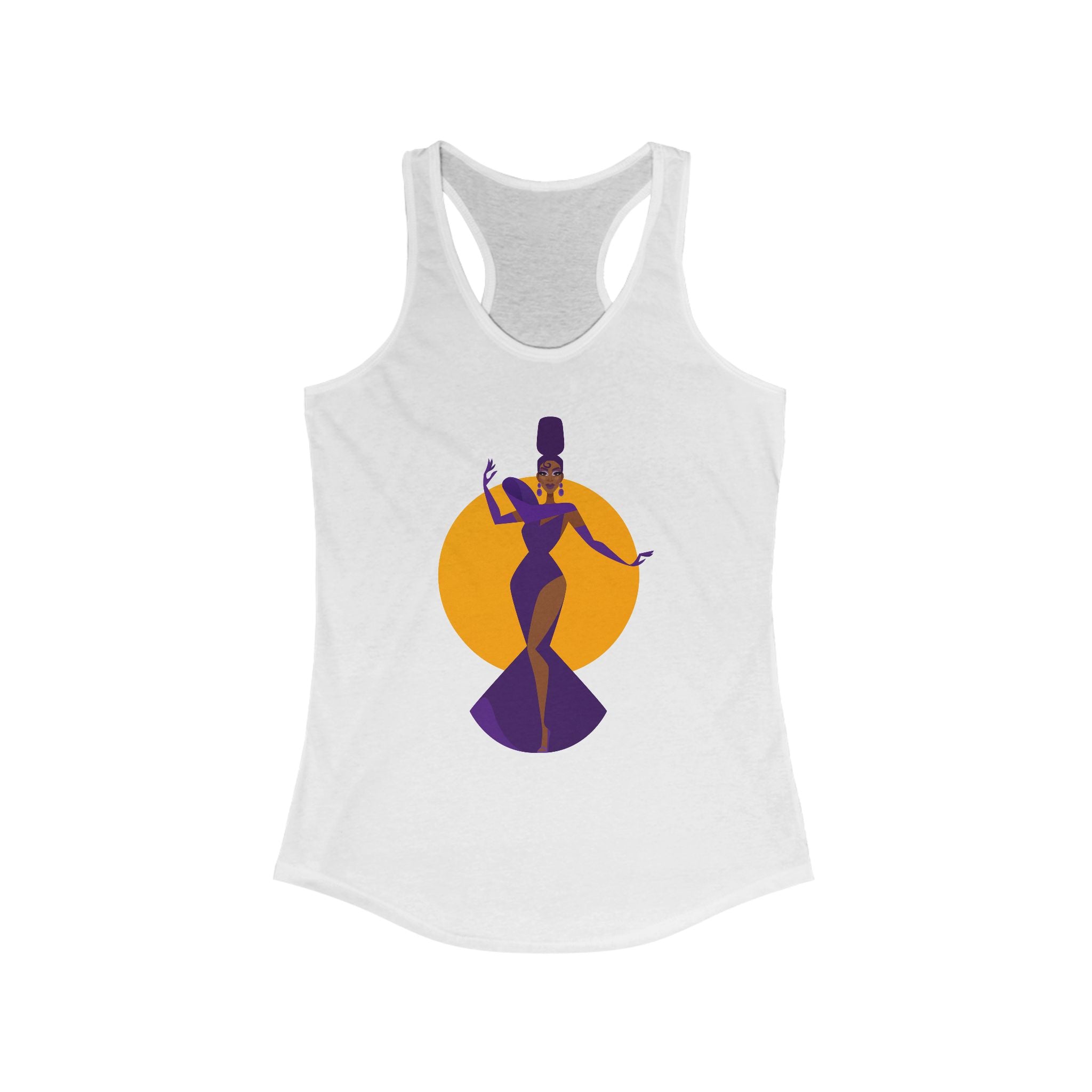 Ra'Jah O'Hara Step Down Women's Racerback Tank Top
