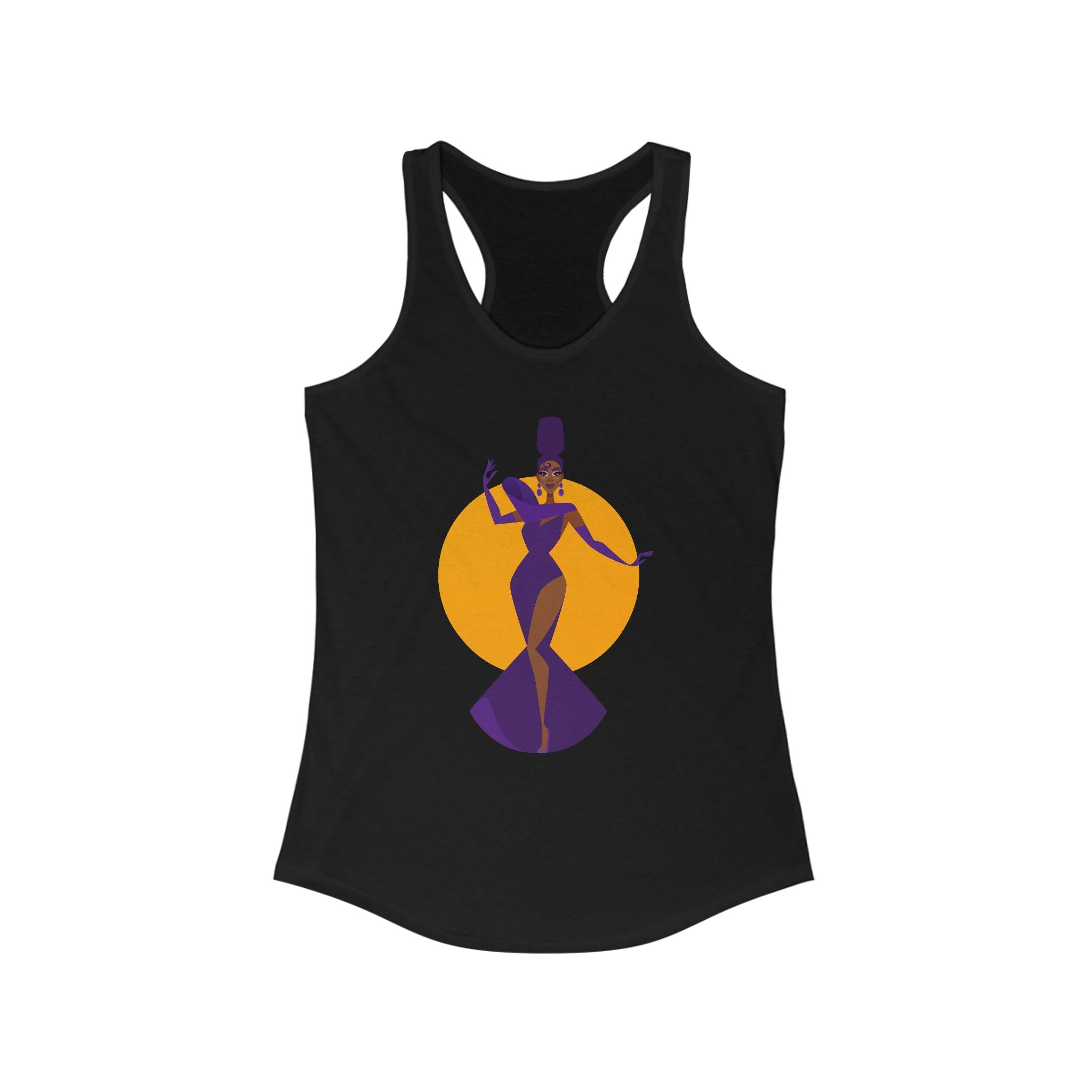 Ra'Jah O'Hara Step Down Women's Racerback Tank Top