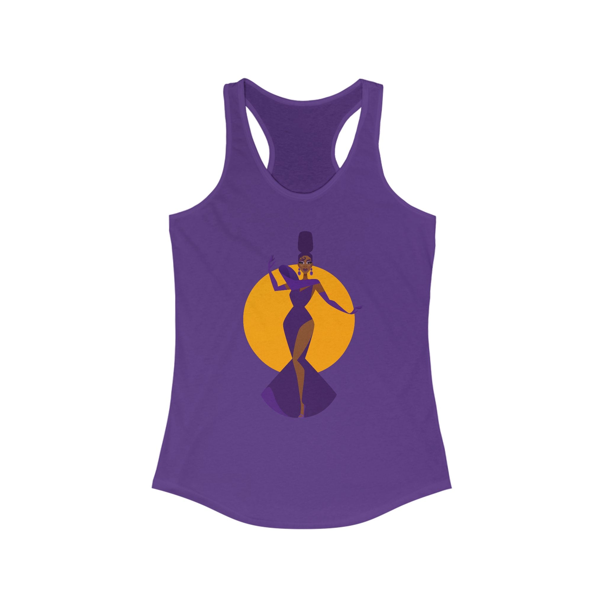 Ra'Jah O'Hara Step Down Women's Racerback Tank Top