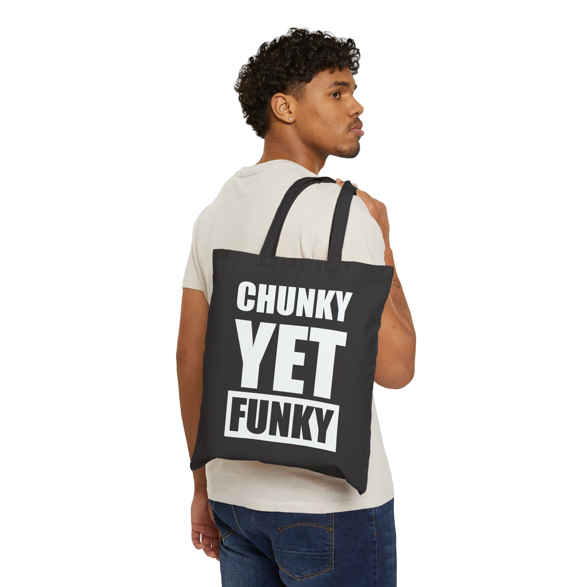 Latrice Royale Chunky Yet Funky Cotton Canvas Tote Bag