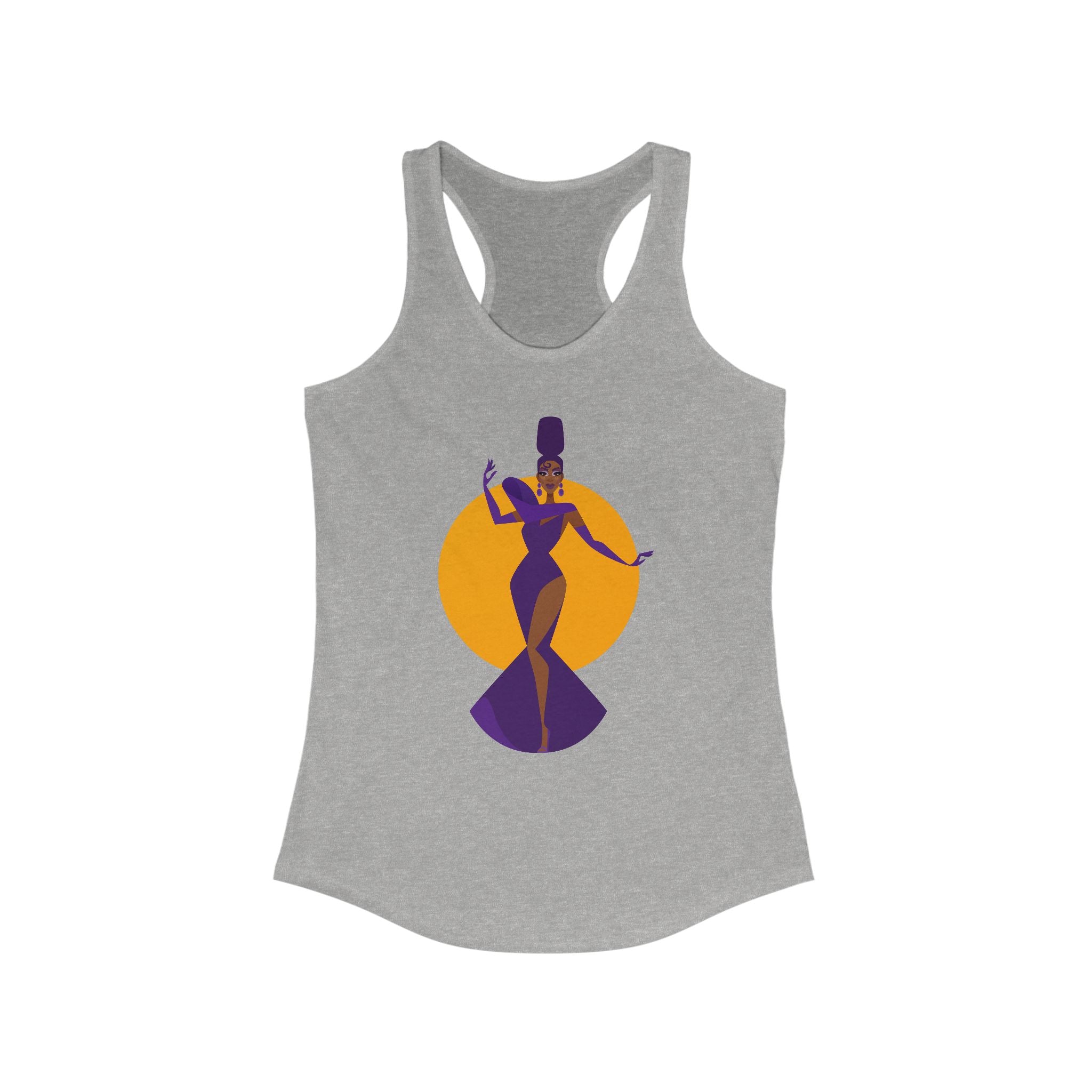 Ra'Jah O'Hara Step Down Women's Racerback Tank Top