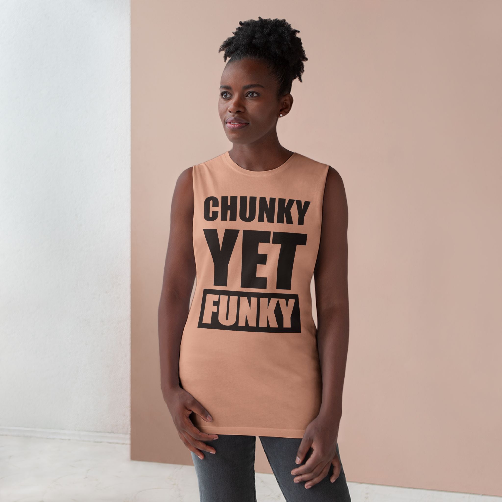 Latrice Royale Chunky Yet Funky Unisex Sleeveless T-shirt