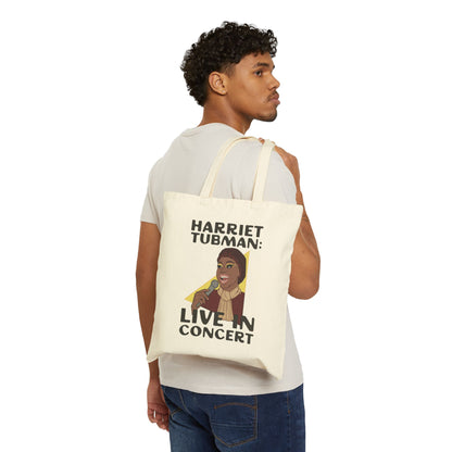 Bob the Drag Queen Harriet Tubman Cotton Canvas Tote Bag